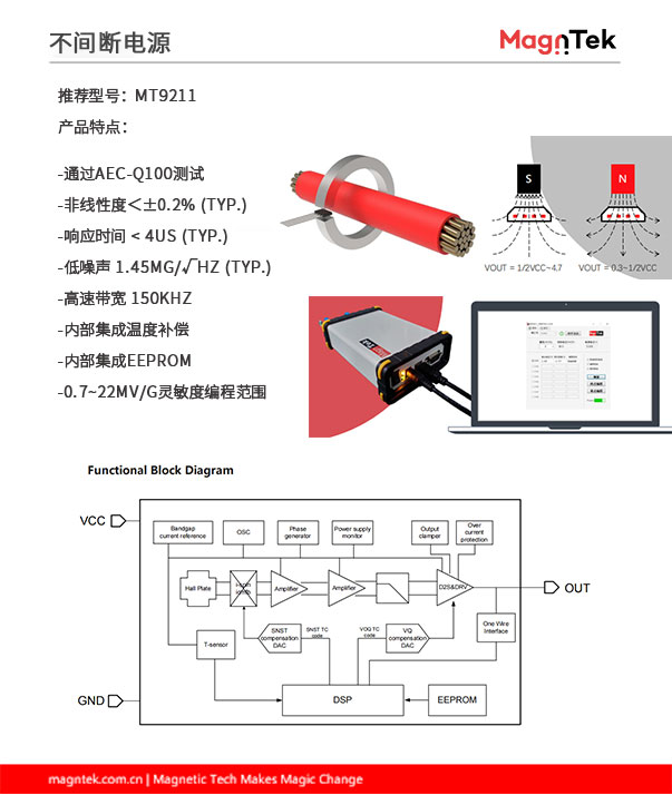 不间断电源的电流传感器选型